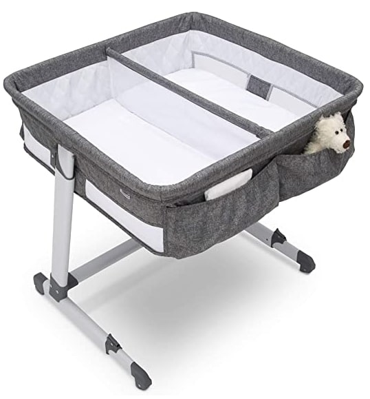 Simmons-Kids-By-The Bed-City-Sleeper Bassinet-for-Twins 
