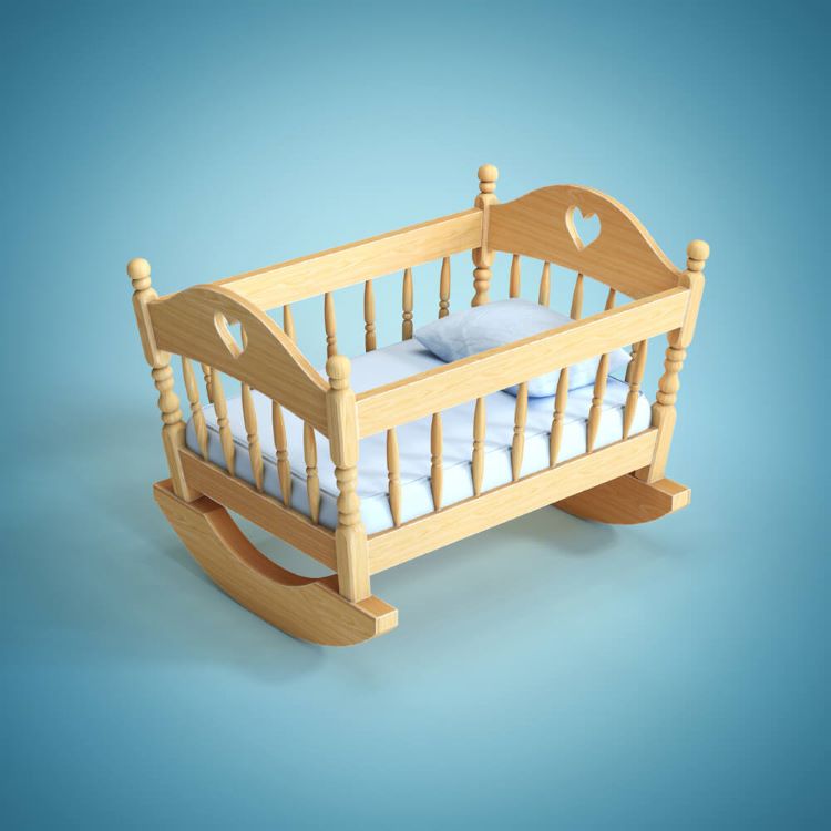 wooden-cradle-for-newborn-baby